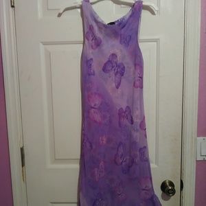 Purple Butterfly dress